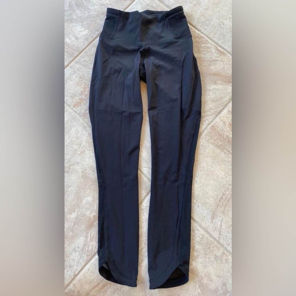Lululemon crop mesh leggings